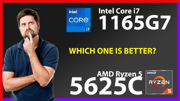 INTEL Core i7 1165G7 vs AMD Ryzen 5 5625C Technical Comparison