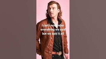 Thumbnail of Best: Morgan Wallen - Last Night #shorts #morganwallen #lastnight #song #songs #music #lyrics #pop