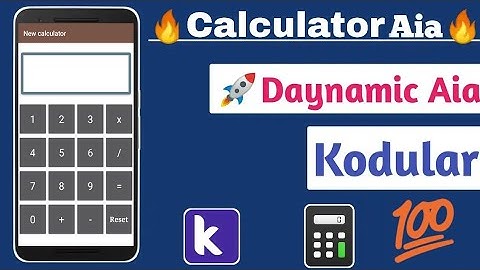 calculator app aia file 2020 free
