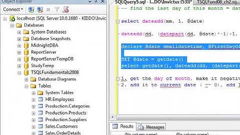T-SQL: Find Last Day of Month