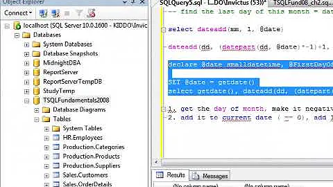 T-SQL: Find Last Day of Month