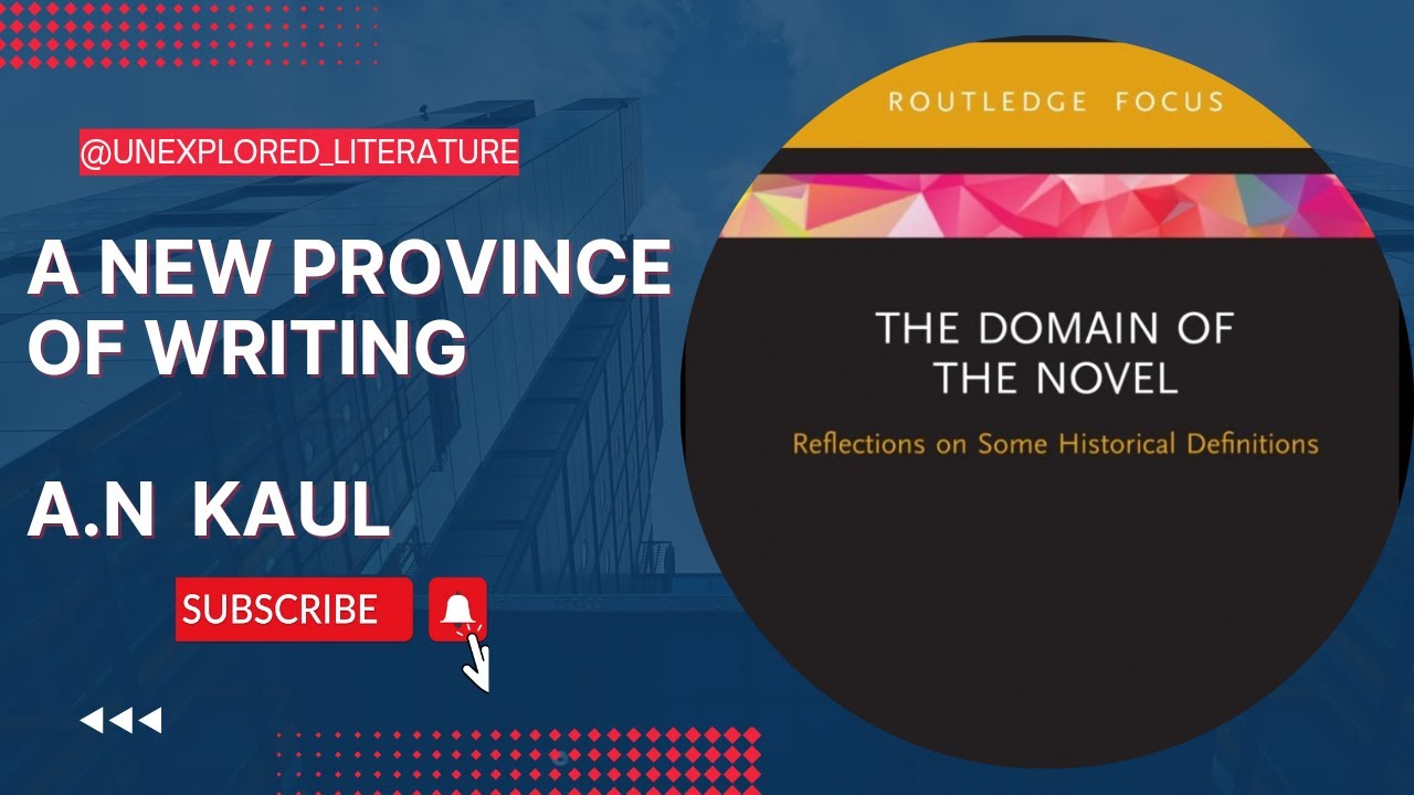 a-new-province-of-writing-by-a-n-kaul-1st-year-english-hons