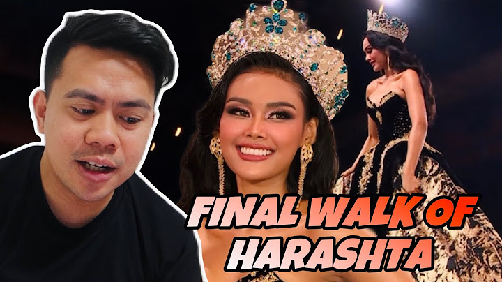 FINAL WALK OF MISS SUPRANATIONAL 2024 HARASHTA 🇮🇩🌹✨ #supranational2025