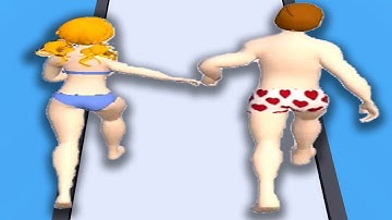 Couple Run - Gameplay Walkthrough - All Levels (IOS, Android)