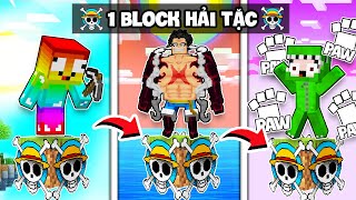 KHANGG BEDWARS THỬ THÁCH 24H TRÊN 1 BLOCK ONE PIECE VÀ SỞ HỮU TRÁI ÁC QUỶ PAW TIÊU DIỆT NOOB TEAM