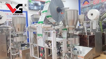 Video đóng gói ngũ cốc bằng máy tự động từ cuộn màng in