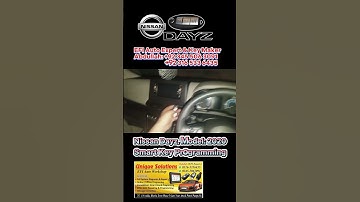 Nissan Dayz 2020 Smart Key Programming