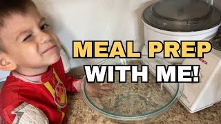 Easy Frugal Meal Prep  Prepping food to save time and money later!