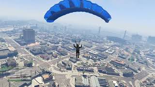 jumping from max height in gta #gtaonline