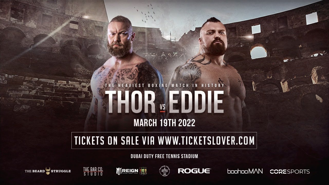 THOR THE MOUNTAIN BJORNSSON v EDDIE THE BEAST HALL - *X-RATED FACE OFF* 