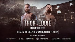 'THOR 'THE MOUNTAIN' BJORNSSON v EDDIE 'THE BEAST' HALL - *X-RATED FACE OFF*