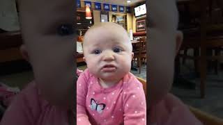 Baby&#39;s first words: Dada or Mama? - Big Daddy #shorts  #baby