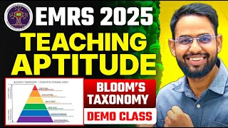 EMRS New Vacancy 2025 | EMRS Teaching Aptitude DEMO Marathon Class 2025