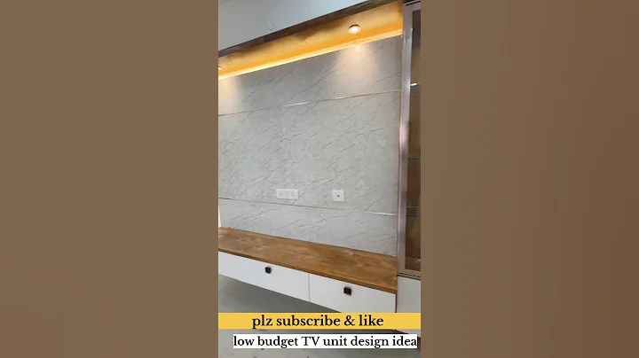 TV unit interior design ideas/low budget TV unit design 2025 thumbnail