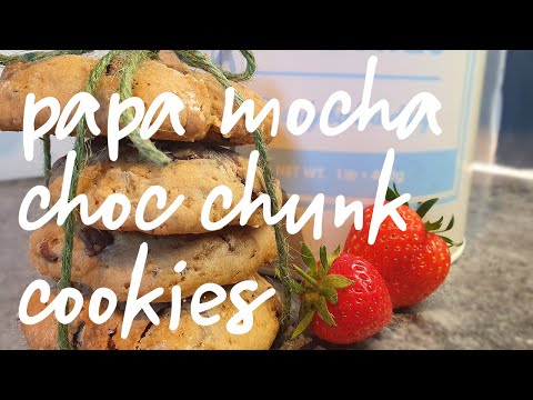 Papa Mocha Choc Chunk Cookies