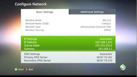 How to find Mac Address on your Xbox 360: TUTORIAL