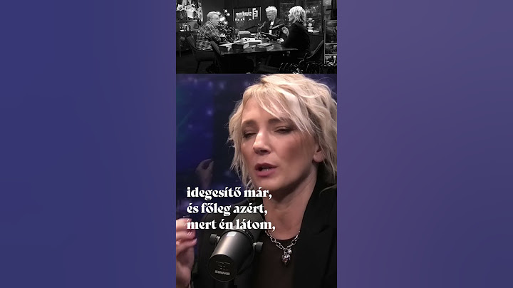 VÁLLALHATÓ-E MA MAGYARORSZÁGON A VALÓDI SEMLEGESSÉG? | Borbély Alexandra-Nagy Ervin, színészházaspár