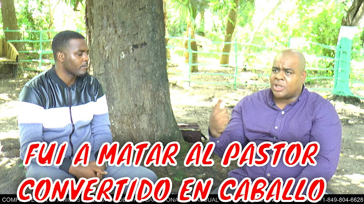 DARWINS FRIAS - EL HOMBRE QUE SE CONVIRTIO EN CABALLO Y SALIO A M4T4R AL PASTOR CRISTINO ROSARIO