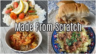 5 Scratch Made Freezer Meals in One Hour | Meal Prep