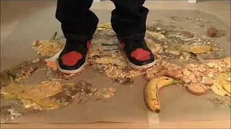 Food stomping with Nike