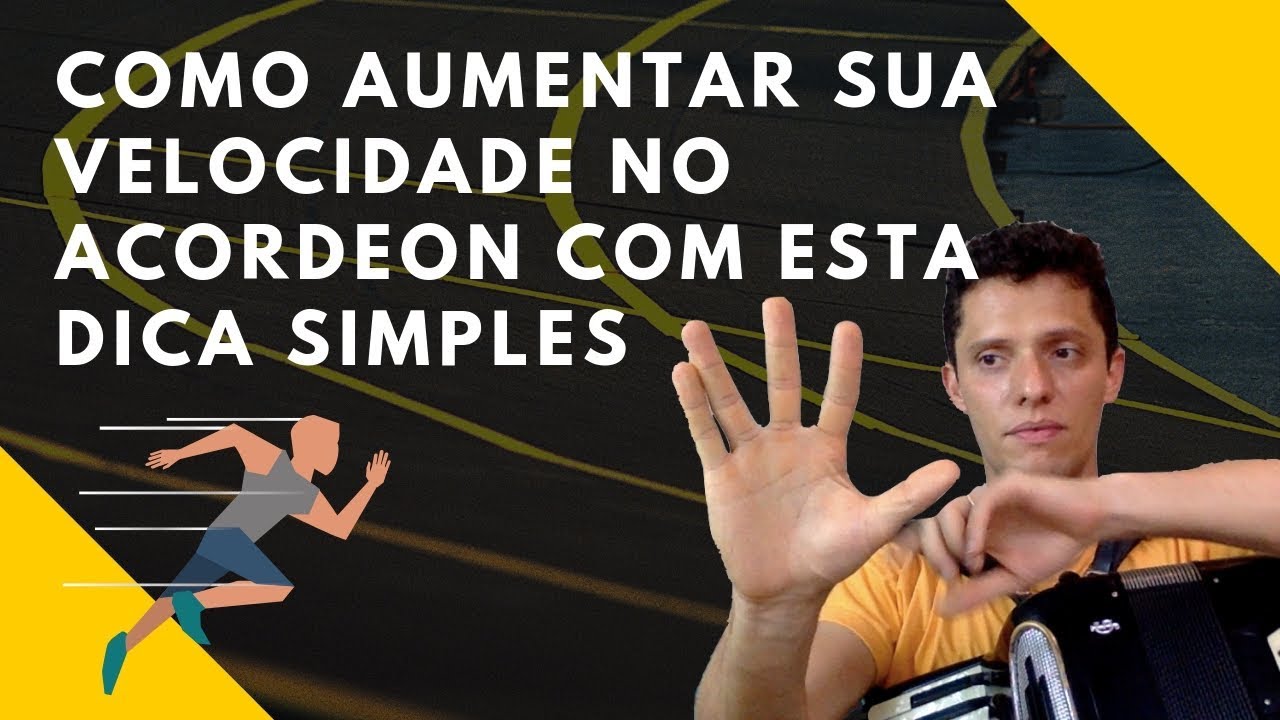 COMO AUMENTAR SUA VELOCIDADE NO ACORDEON COM ESTA DICA SIMPLES | Aula de Sanfona
