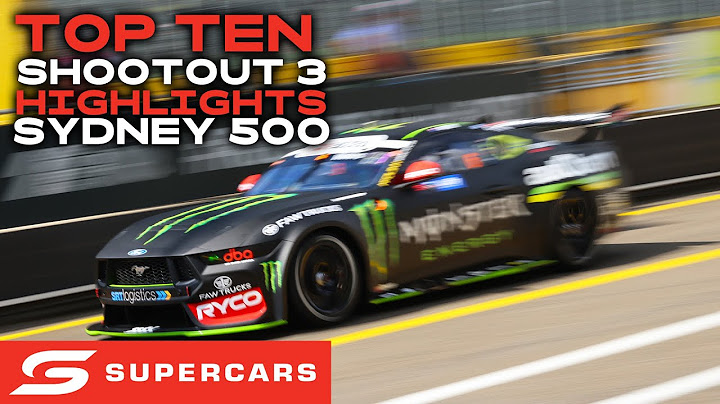 Top Ten Shootout Highlights (Race 3) - Thrifty Sydney 500 | 2025 Repco Supercars Championship