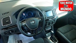 Interior Volkswagen Sharan Sport 2021 ✅ VW Sharan por dentro