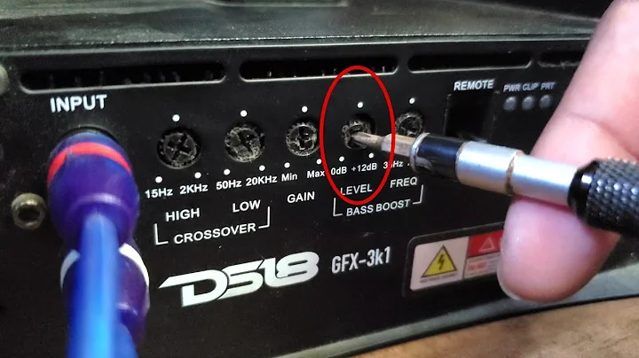 Setting BASS BOOST On Your Amplifier For MORE BASS!