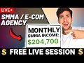 LIVE SMMA/E-com Agency Masterclass: Ask Me Anything Ep.8