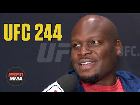 Derrick Lewis talks Astros, his weight, and his prank on Ariel | UFC 244 Media Day | ESPN MMA