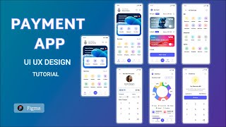 Payment App UI  UX Design || PayMoney App Figma Tutorial screenshot 2