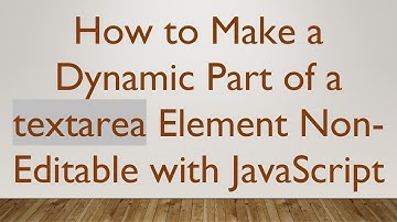 How to Make a Dynamic Part of a textarea Element Non-Editable with JavaScript