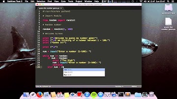 {1} Python 3: Guess The Number Game
