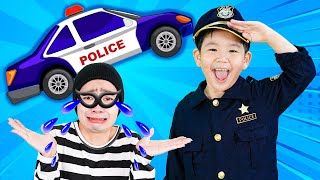 Police Officer Song with Little BT 👮 | BooTiKaTi Kids