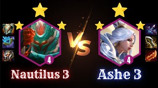 Nautilus 3 vs ASHE 3 • 7 Destan • TFT SET 11 #DERECELİ