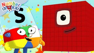 Learn to count \& read | 4 hour of Alphablocks \& Numberblocks Crossover - All Levels