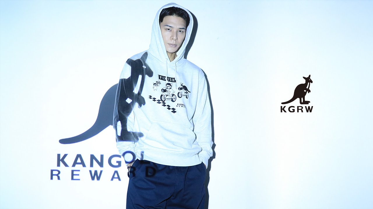 完全受注生産】中上貴晶×KANGOL REWARD コラボ企画！プルオーバーパーカー