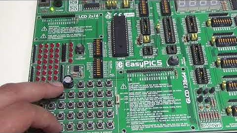 Project #9 Timer TMR0 as a counter | mikroC pro for PIC