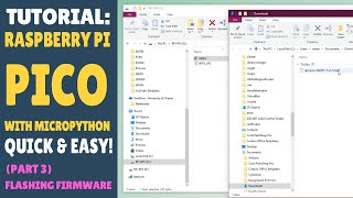 Raspberry Pi Pico - MicroPython - Simple Tutorials - Lesson 3: Flashing & Thonny!