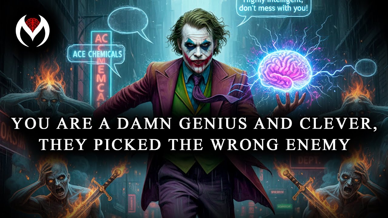 Ходят слухи, что ты очень умён. Не связывайся с тобой! — Речь Джокера.