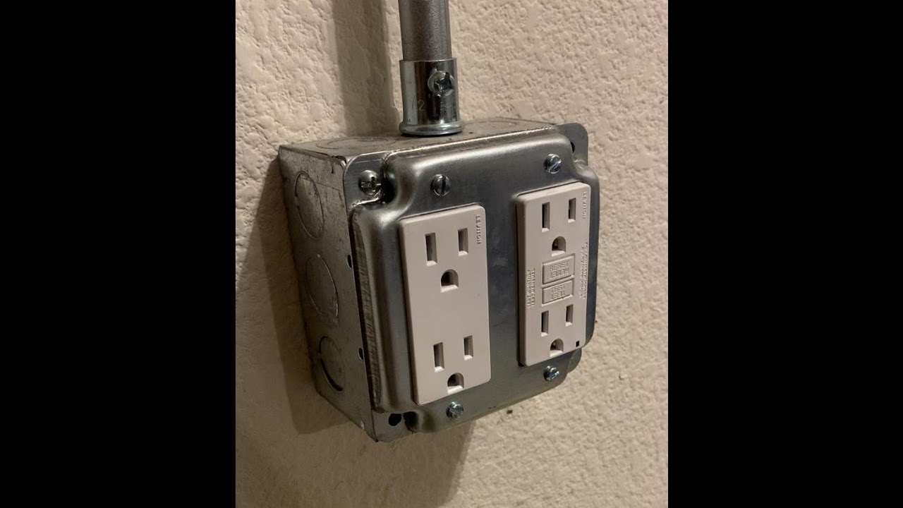 gfci outlet in garage trips when it rains