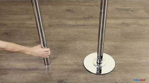 Yaheetech Portable Dance Pole (Upper Adjustment) Installation Guide #dancepole