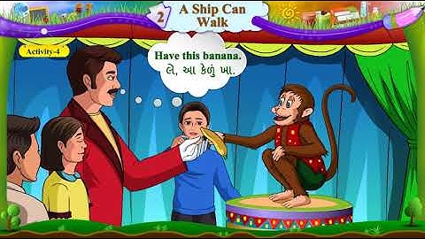 Std 6 english unit 2 A Ship can Walk  ncert sem 2