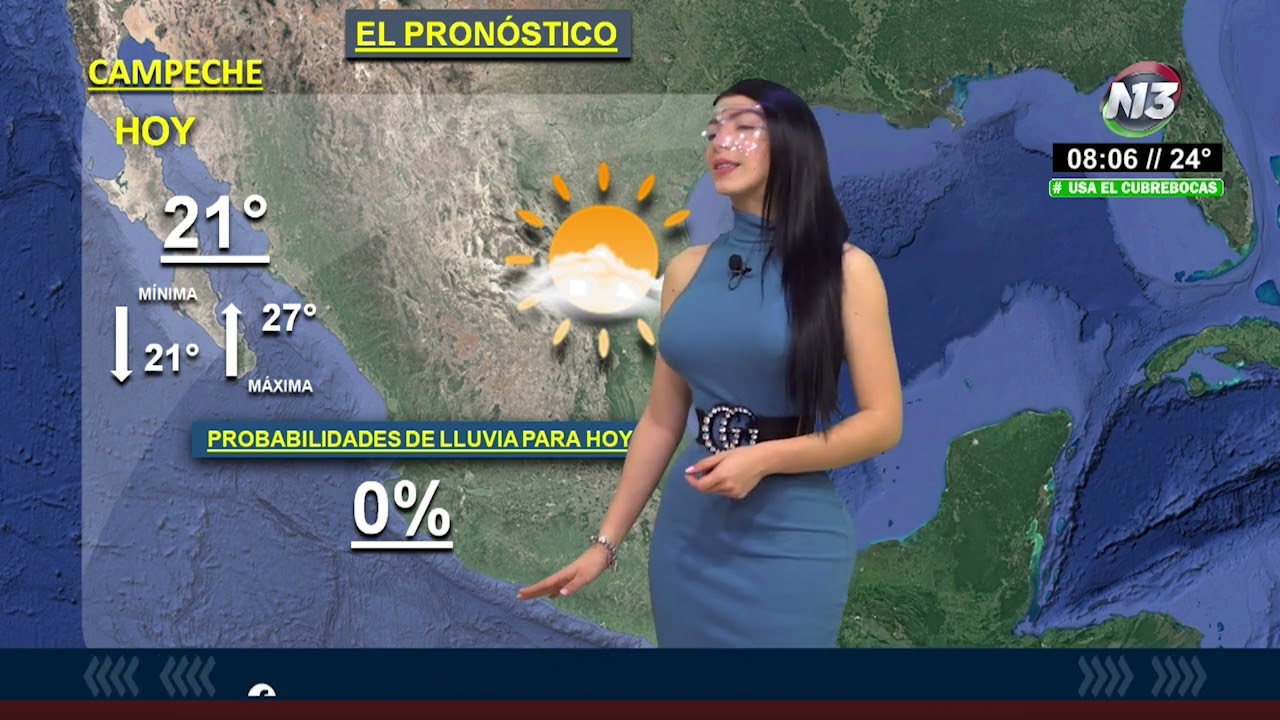 #Clima 🌥️ | Pronóstico del tiempo con Bella Osorio