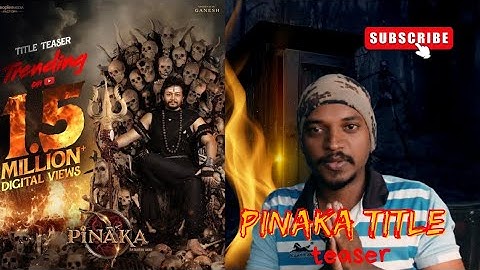 Pinaka Title Teaser |Reaction | T.G Vishwa Prasad | Ganesh | Dhananjaya | PMF