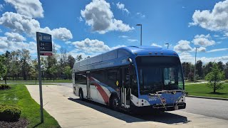 RTA Ride Rt 26 Detroit to Downtown #3370 2015 Gillig BRT+CNG 40' 