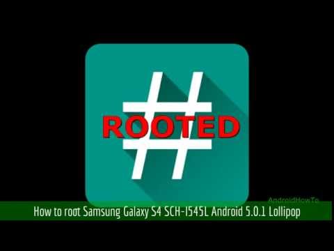 How to root Samsung Galaxy S4 SCH-I545L Android 5.0.1 Lollipop