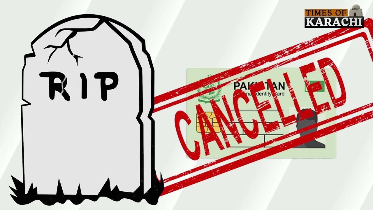 How to Cancel a Deceased Person's National ID with NADRA Complete