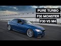 BMW F30 Pure Turbo Monster / Faster than an M4?