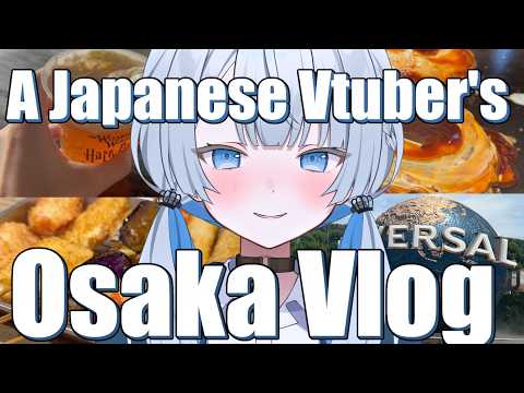 Japan Vlog | First time in Osaka! - Japanese Vtuber -